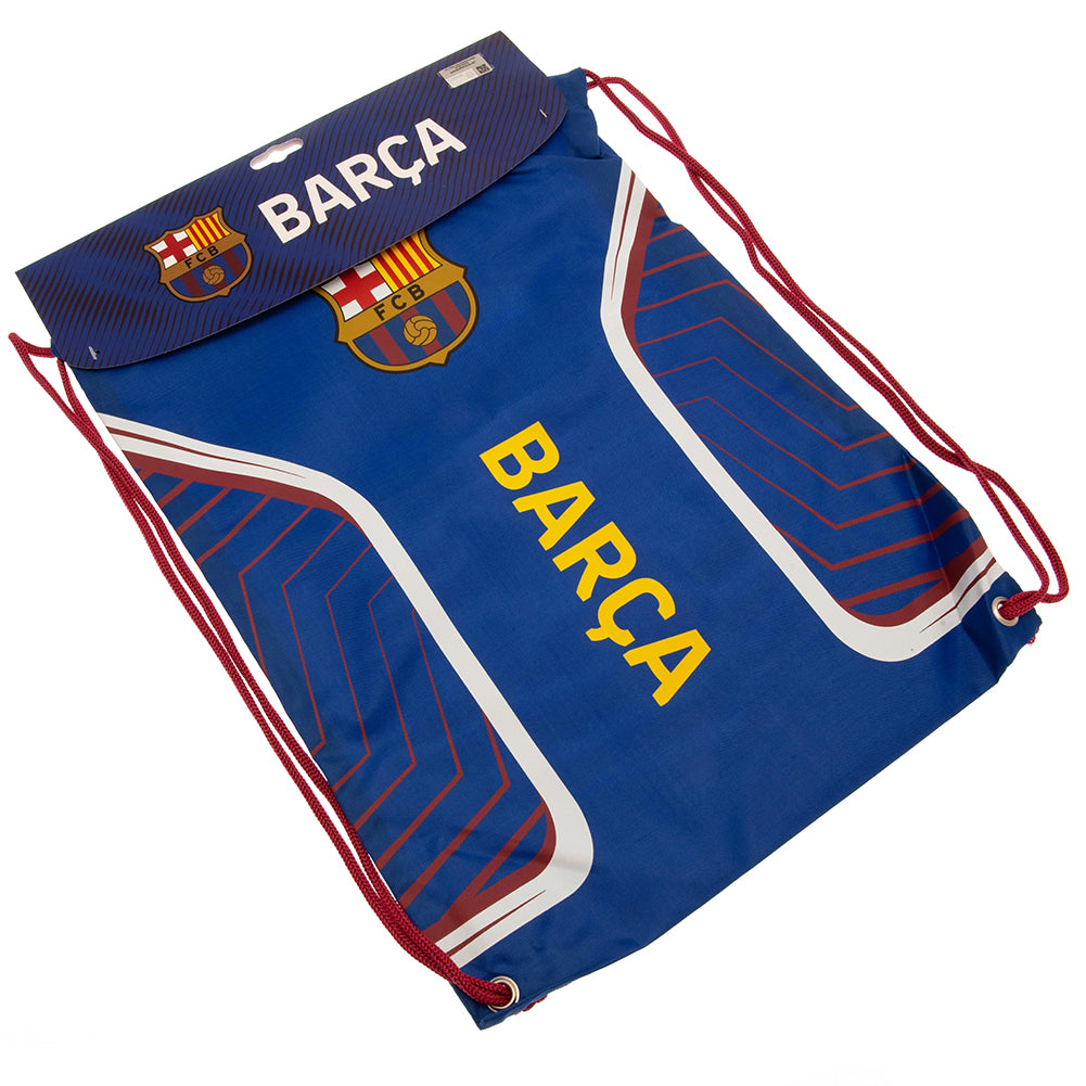 FC Barcelona Gym Bag with Flashy Design