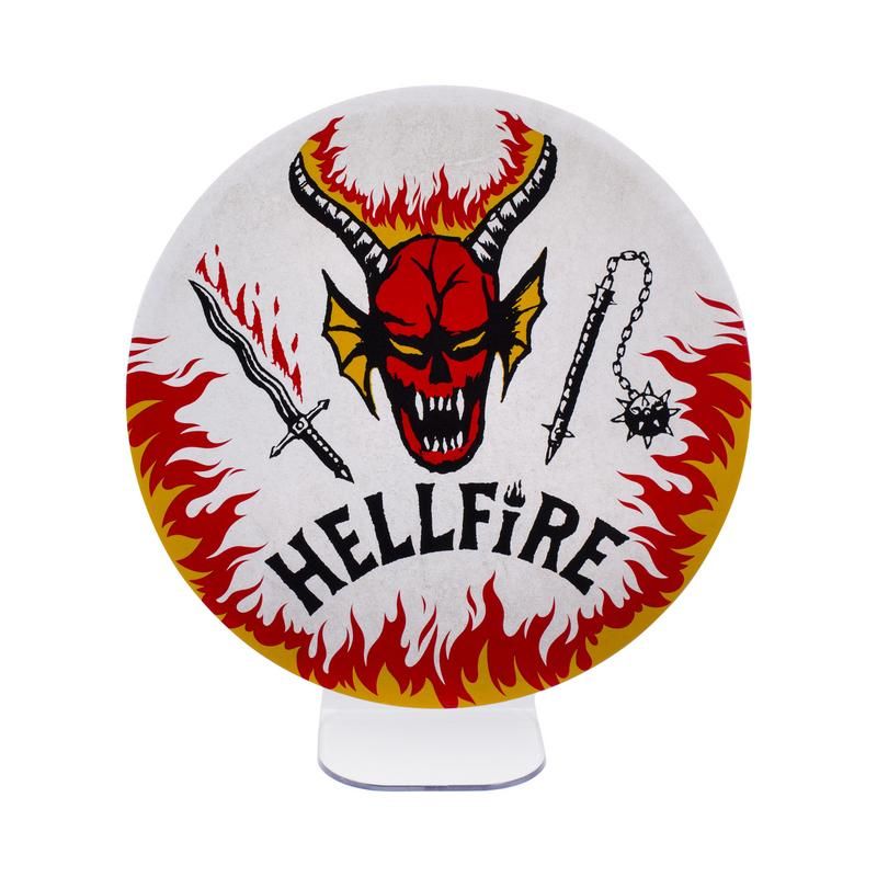 Netflix Licensed Stranger Things Hellfire Club Logo Decorative Lighting Fixture