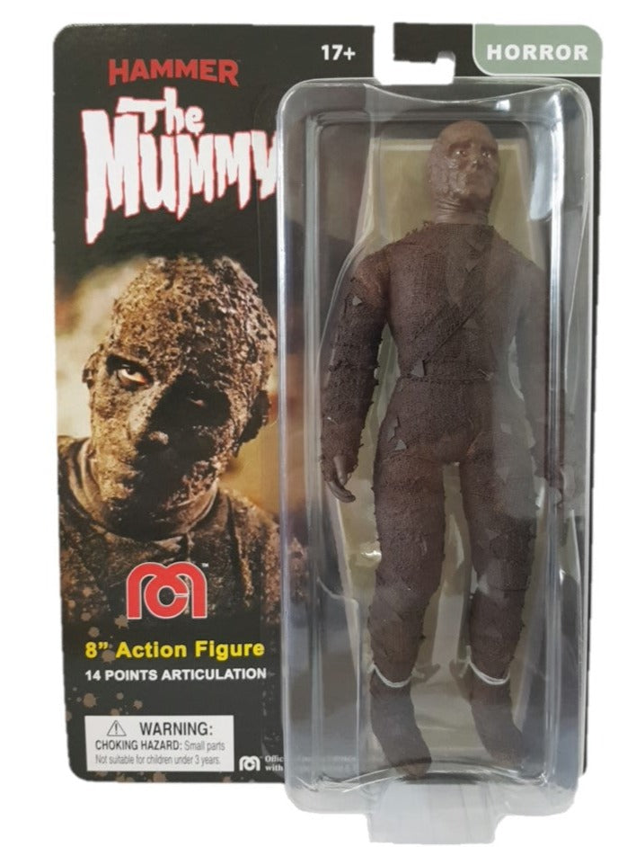 8-Inch Retro Horror Mummy Mego Action Figure Inspired by the 1959 Movie