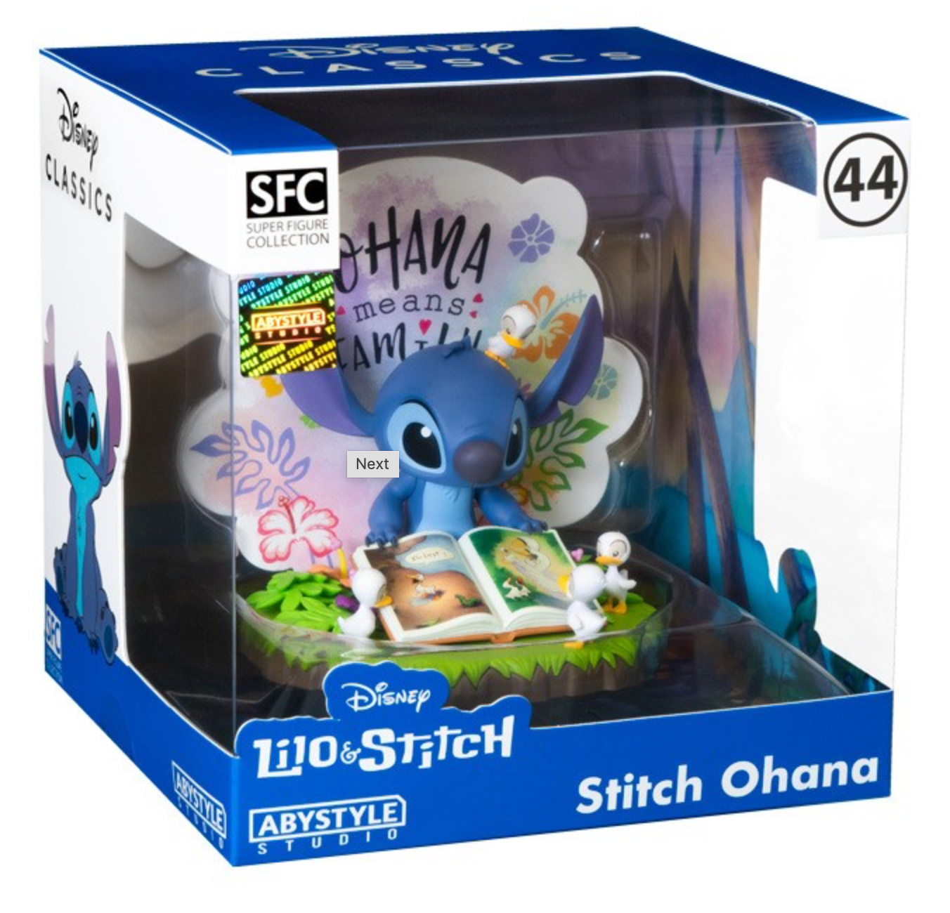 Disney Lilo & Stitch Collection - Adorable Stitch Ohana PVC Figure from Snapshot Gallery