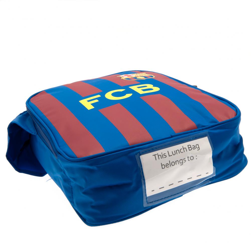 FC Barcelona Football Team Kit Style Lunch Bag for Convenient Carrying