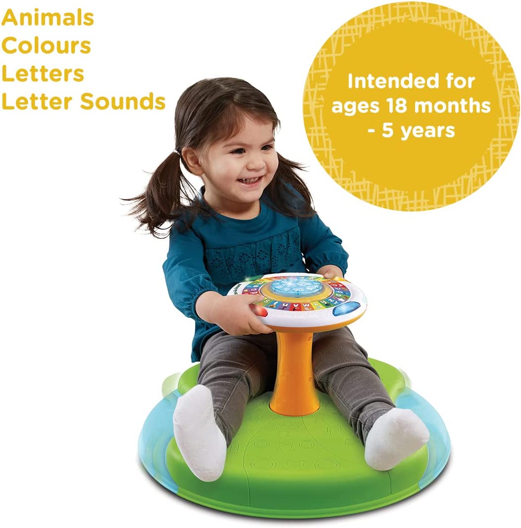 LeapFrog Interactive Letter-Go-Round for Toddlers (18 Months - 5 Years)