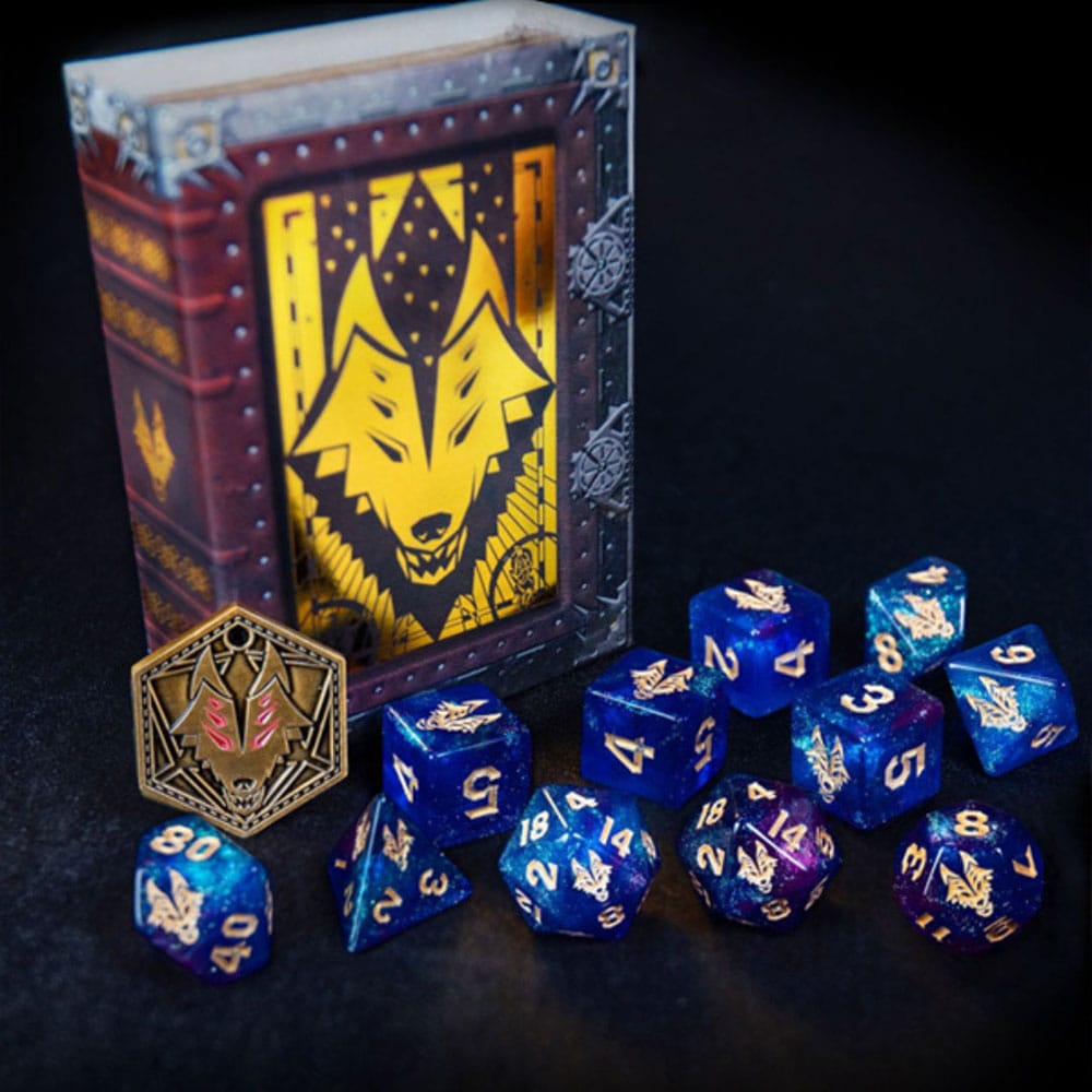 Dragon Age Dice Set for the Dread Wolf - High - Quality Polyhedral Gaming Dice