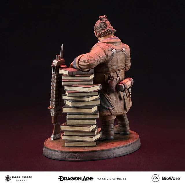 Limited Edition Collectible Dragon Age Varric Tethras Statue Figurine