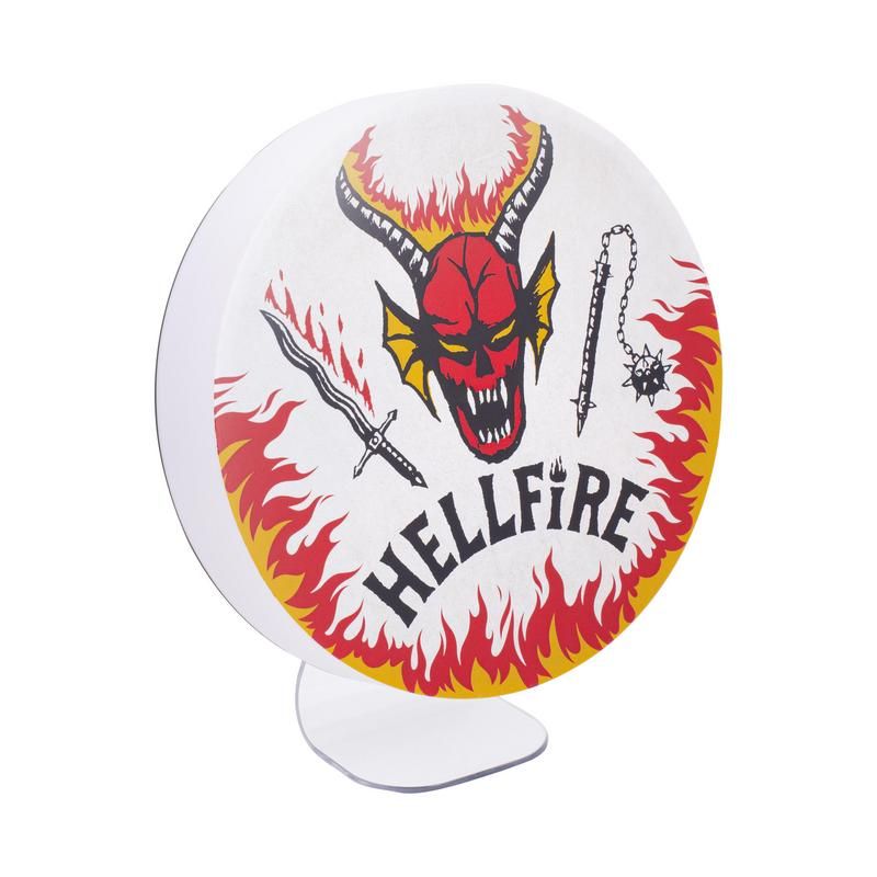 Netflix Licensed Stranger Things Hellfire Club Logo Decorative Lighting Fixture