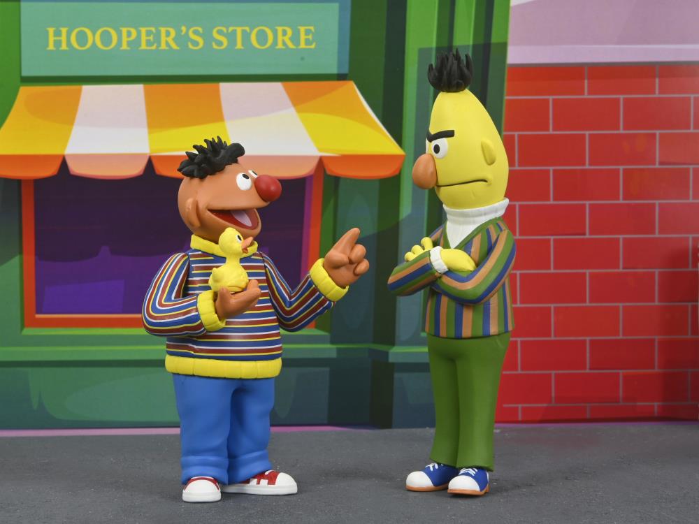 NECA Toony Classics Action Figure - Sesame Street's Ernie, the Iconic Character Toy