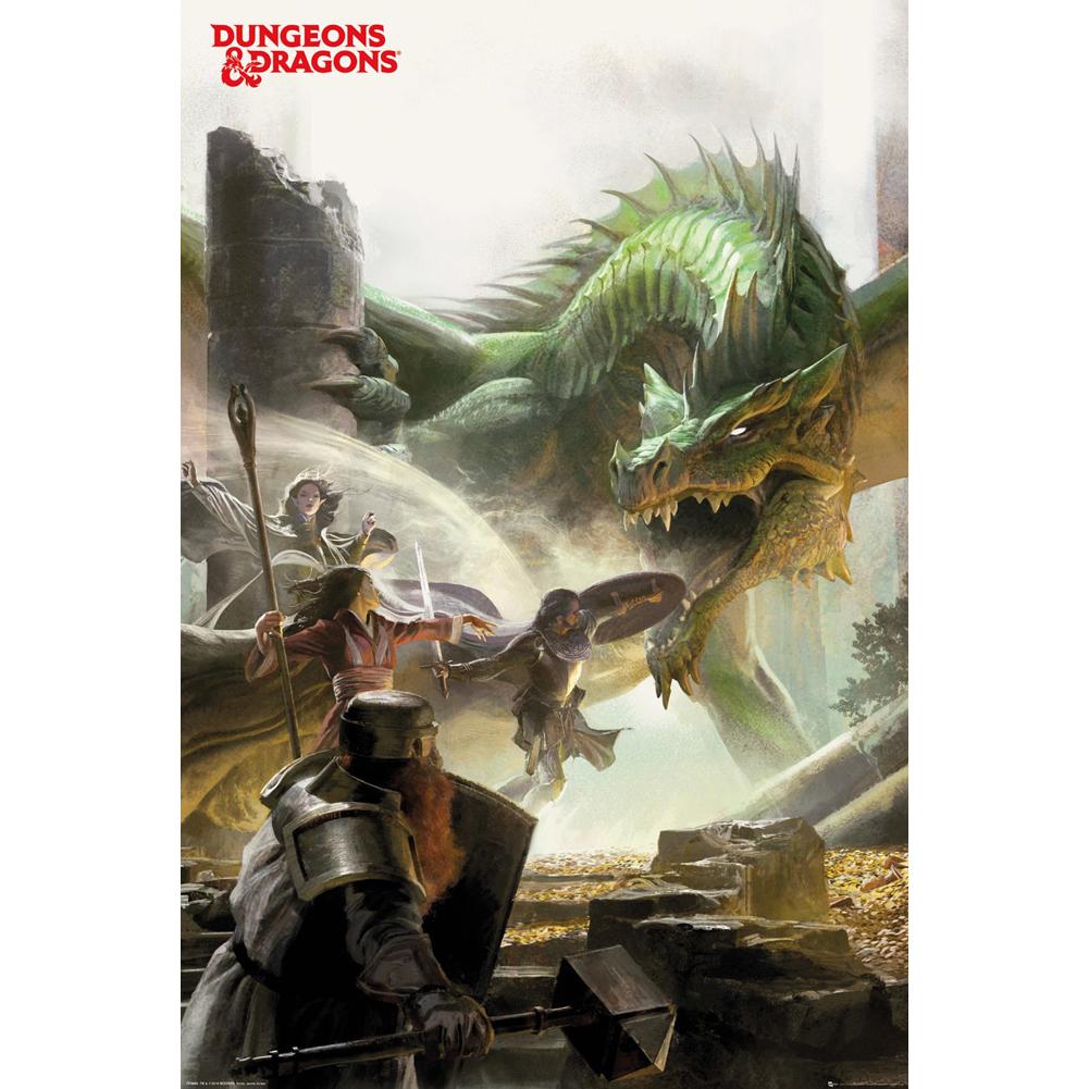 Dungeons & Dragons Classic Role-Playing Game Adventure Maxi Poster