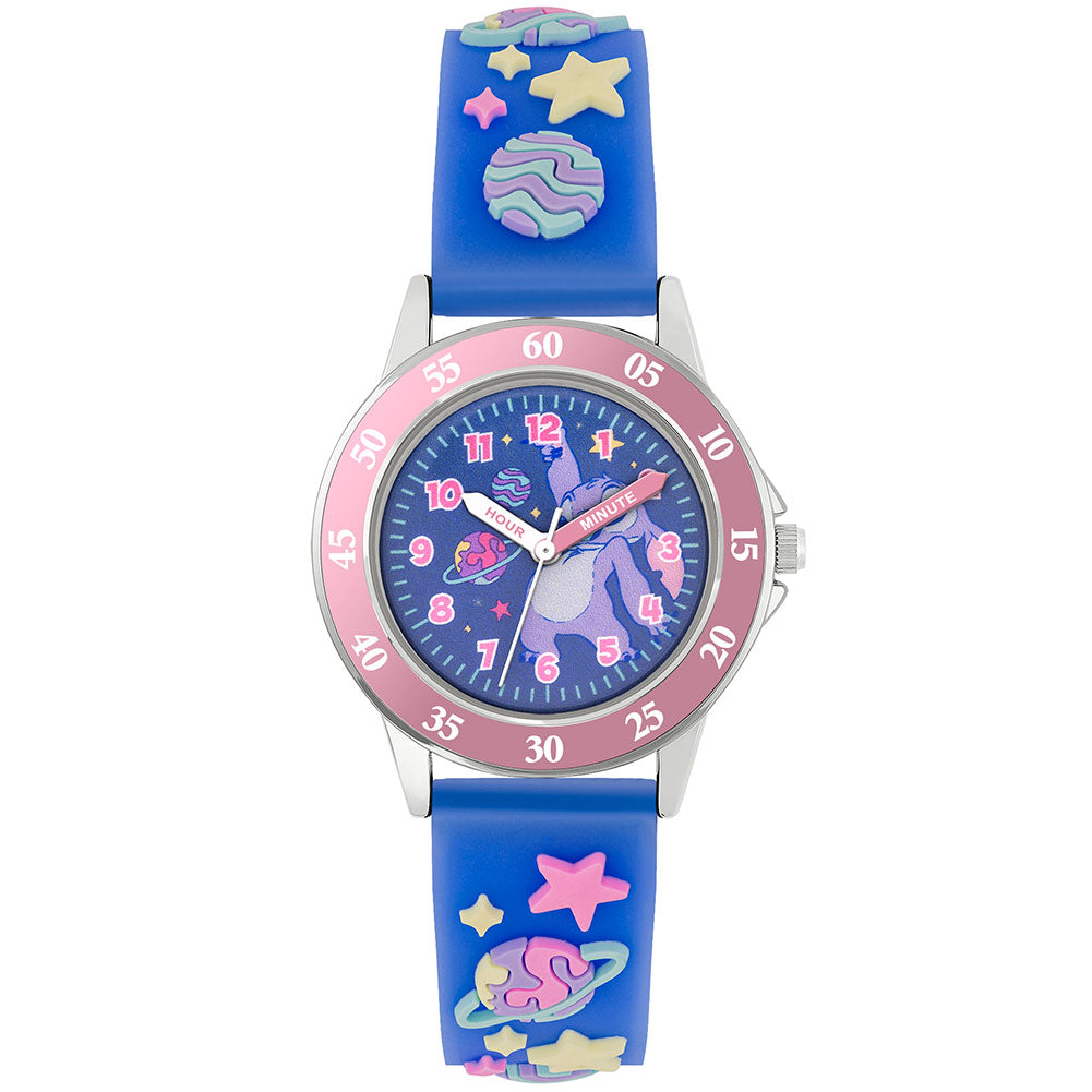 Purple Lilo & Stitch Themed Junior Analogue Time - Teaching Watch