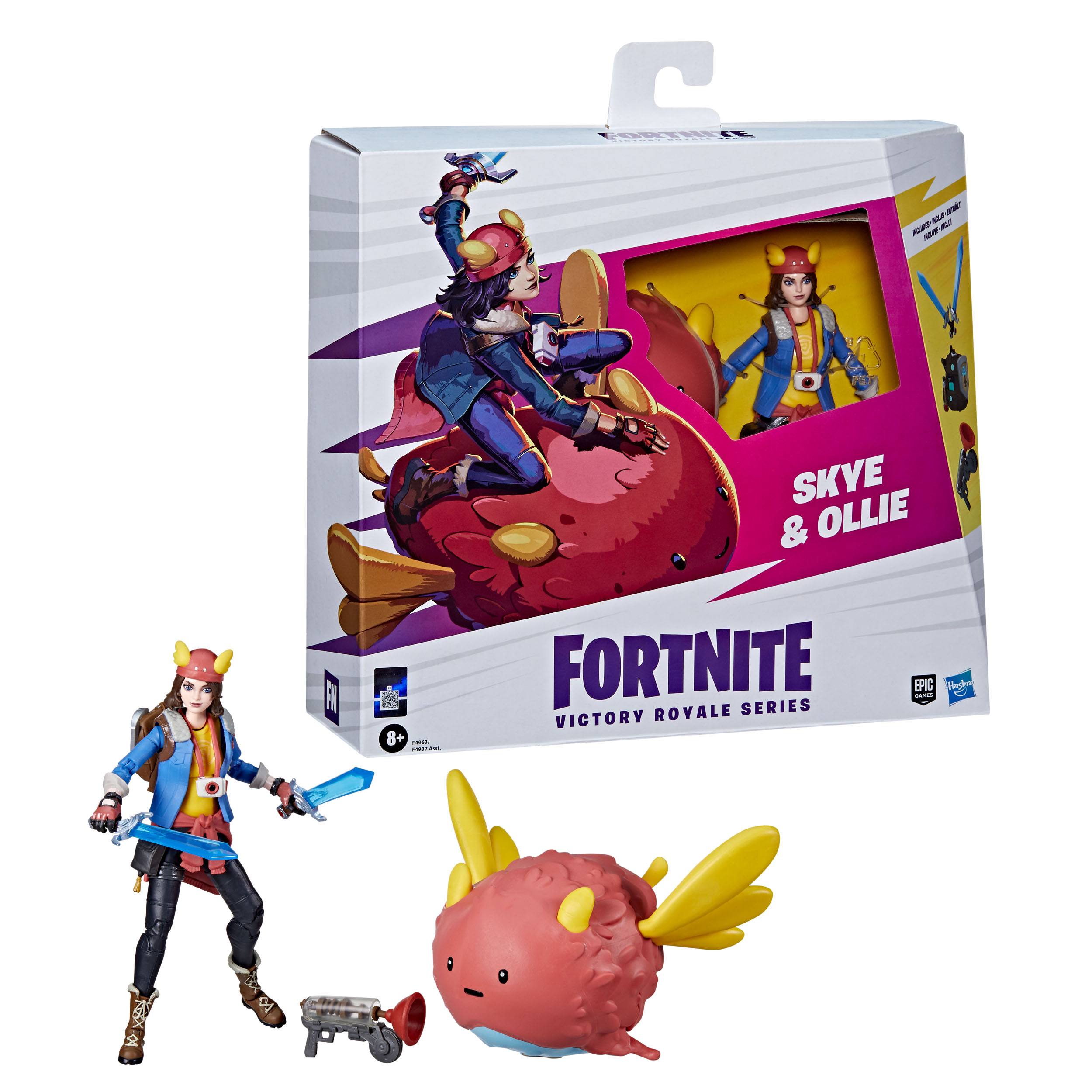 Hasbro 6-Inch Fortnite Victory Royale Series Skye & Ollie Action Figures