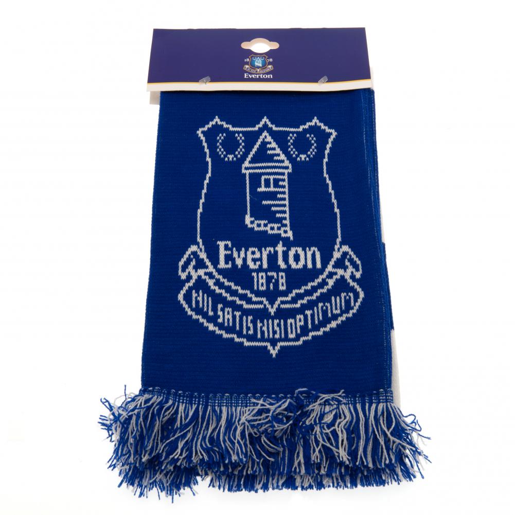 Everton Football Club Stylish Stripe Scarf for Fans