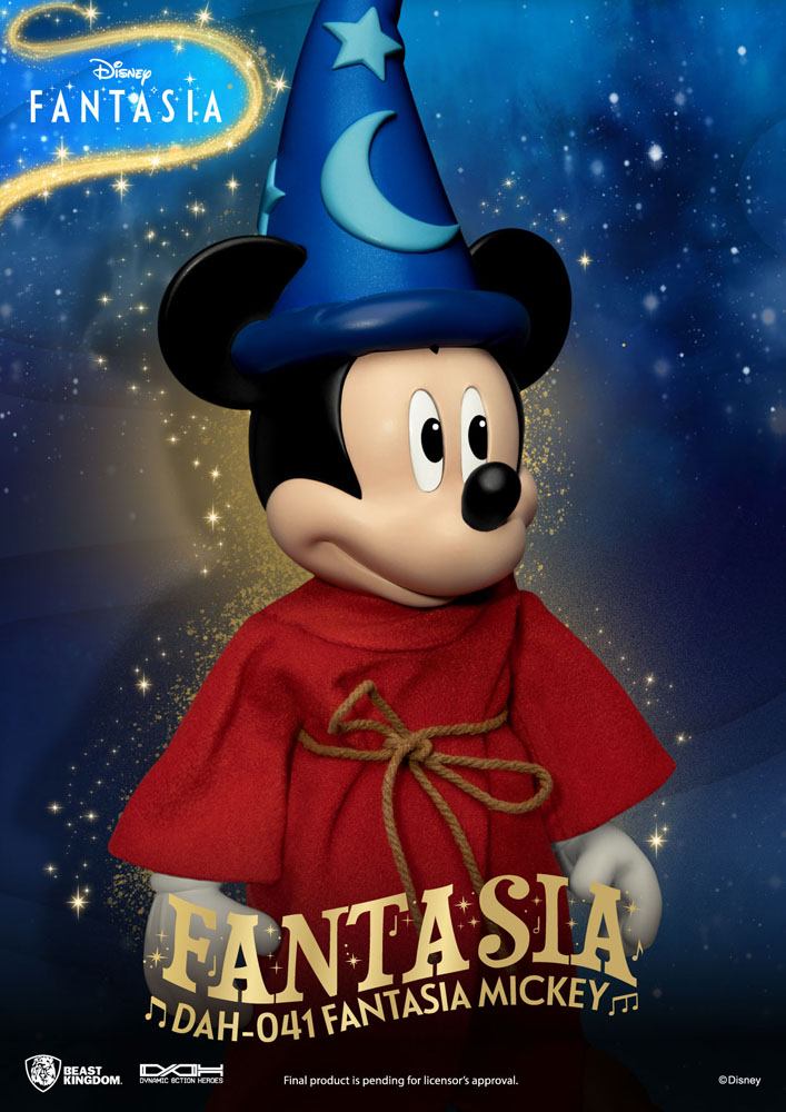 1/9 Scale Disney Classic Dynamic Action Heroes Mickey Fantasia Action Figure - Inspired by 'The Sorcerer's Apprentice'