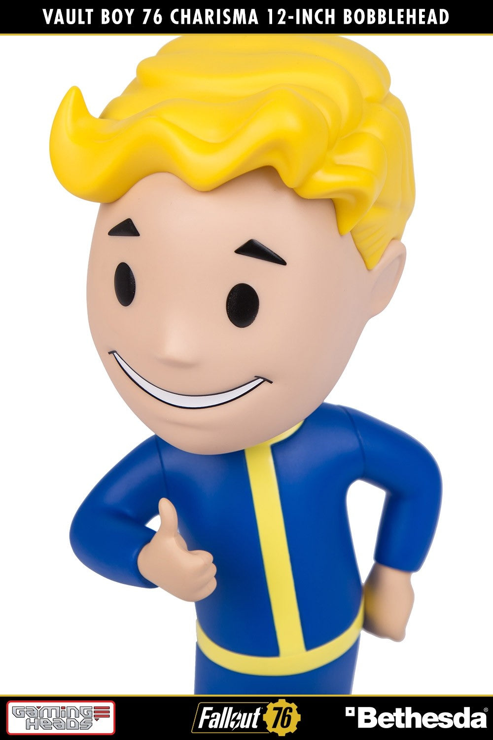 High - Quality 12 - Inch Fallout Vault Boy 76 Charisma Bobblehead