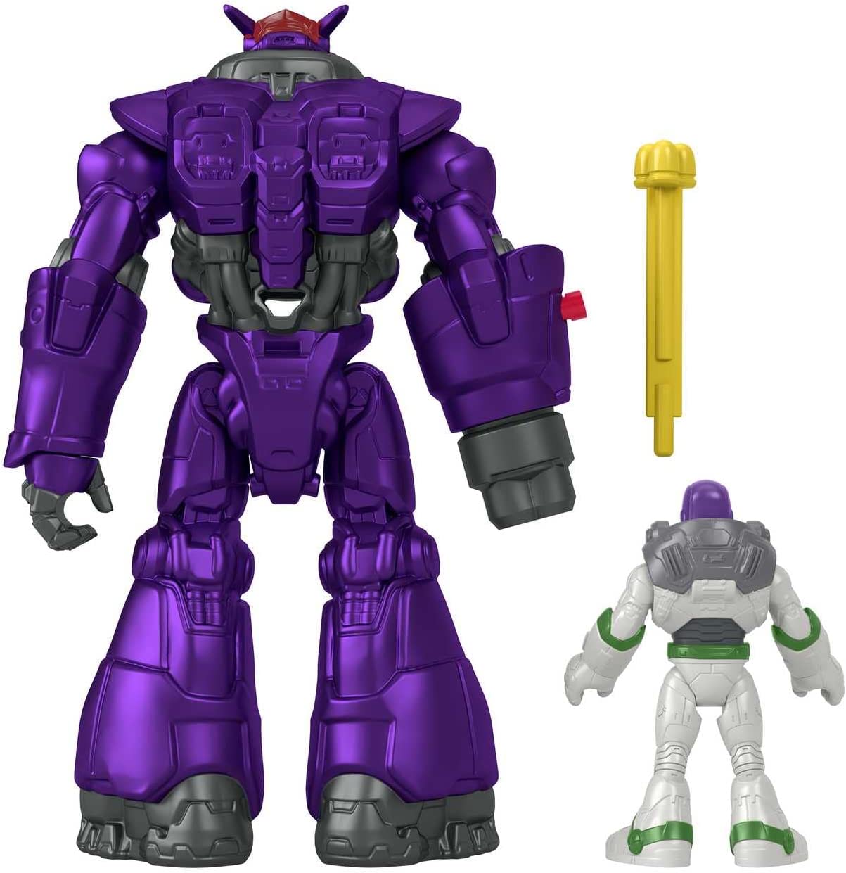 Disney Pixar Lightyear Imaginext Action Figure Set - Battle Blast Zurg vs. Buzz Lightyear (Space Ranger Alpha)