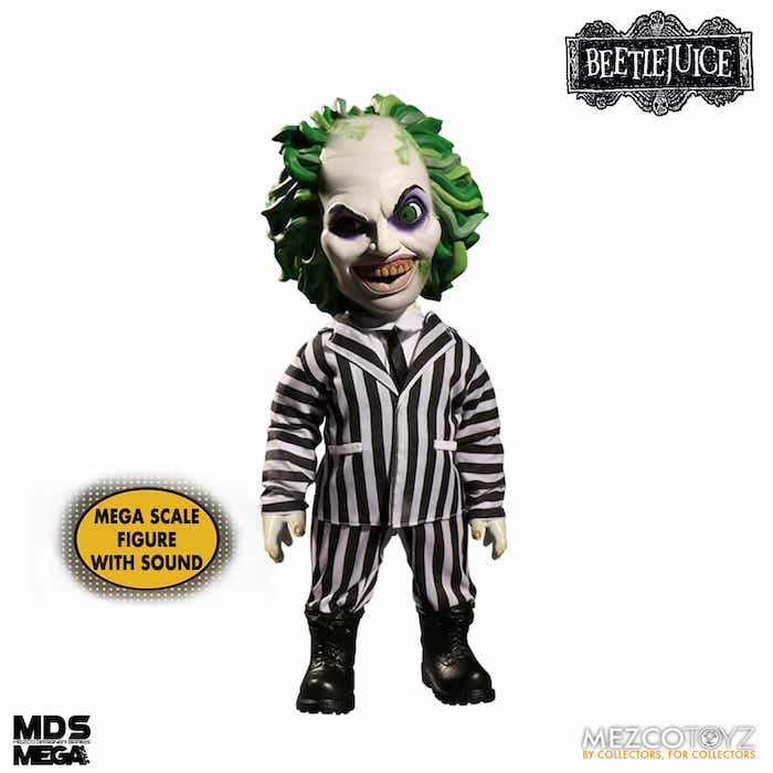 Mezco Designer Series 15-Inch Mega Scale Talking Collectible Figure of Beetlejuice