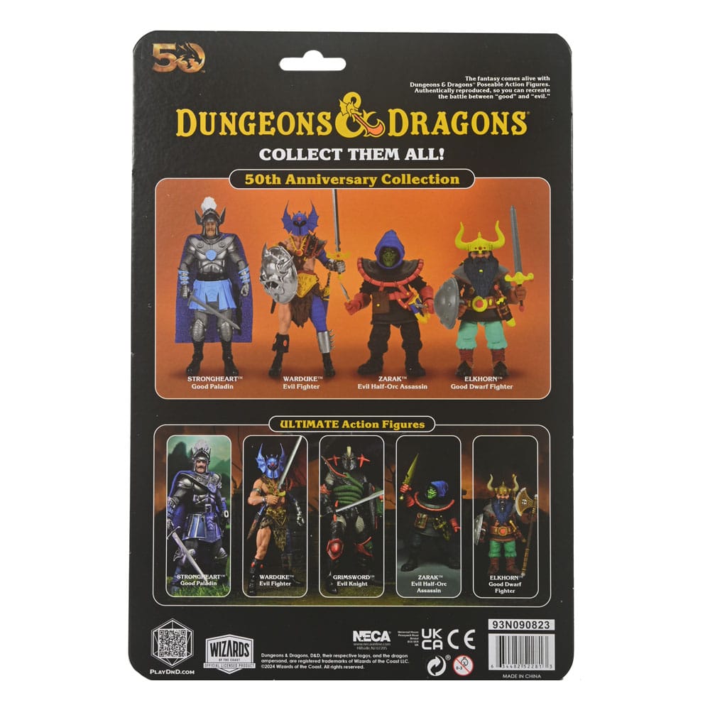 NECA's 50th Anniversary 7-Inch Dungeons & Dragons Strongheart Action Figure