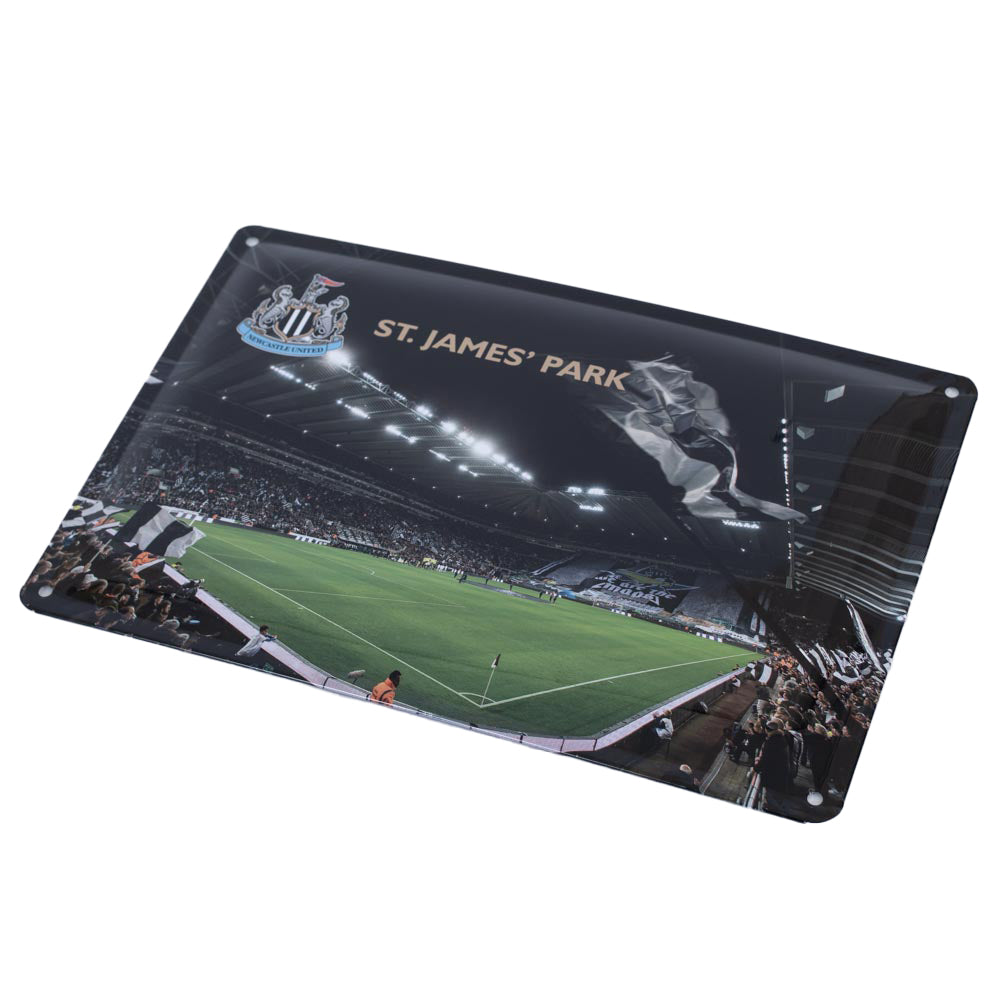Newcastle United Two-Piece Set of Deluxe Stadium Wall-Mounted Photo Signs