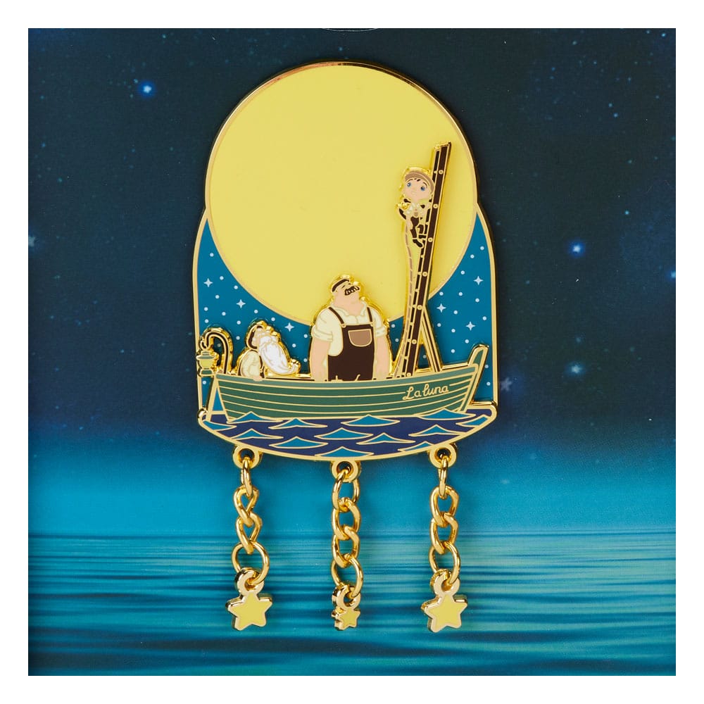 Limited Edition Disney by Loungefly La Luna Glow - in - the - Dark Metal Enamel Collectible Pins