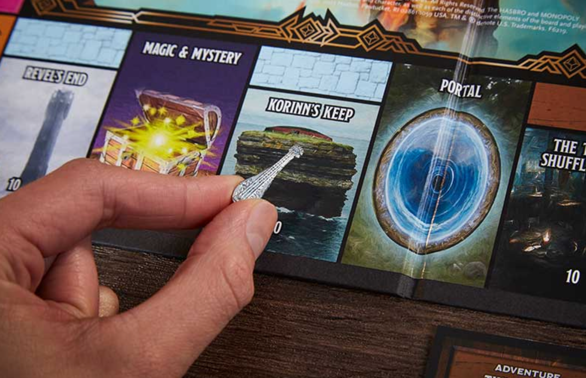 Monopoly Board Game Inspired by Dungeons & Dragons: Honor Among Thieves Movie