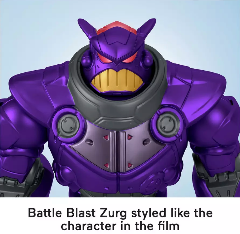 Disney Pixar Lightyear Imaginext Action Figure Set - Battle Blast Zurg vs. Buzz Lightyear (Space Ranger Alpha)