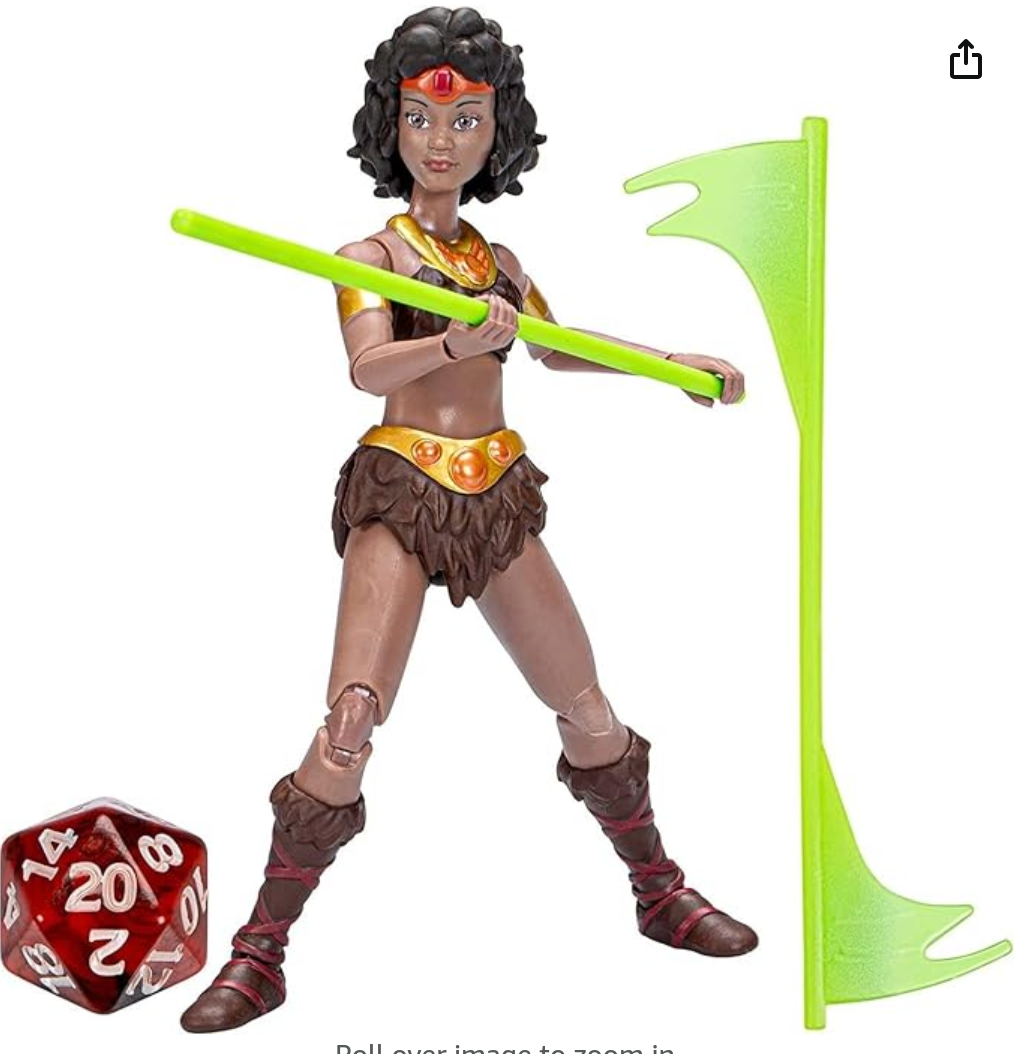 Diana 6 Scale Action Figure from Dungeons & Dragons Cartoon Classics, a Collectible Toy