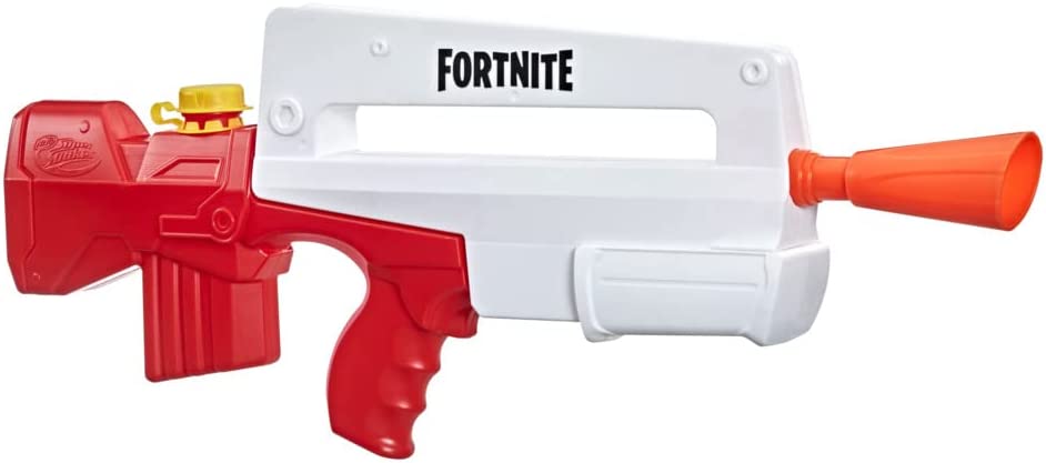 NERF Super Soaker Fortnite Themed Burst AR Style Water Blaster Toy for Outdoor Fun