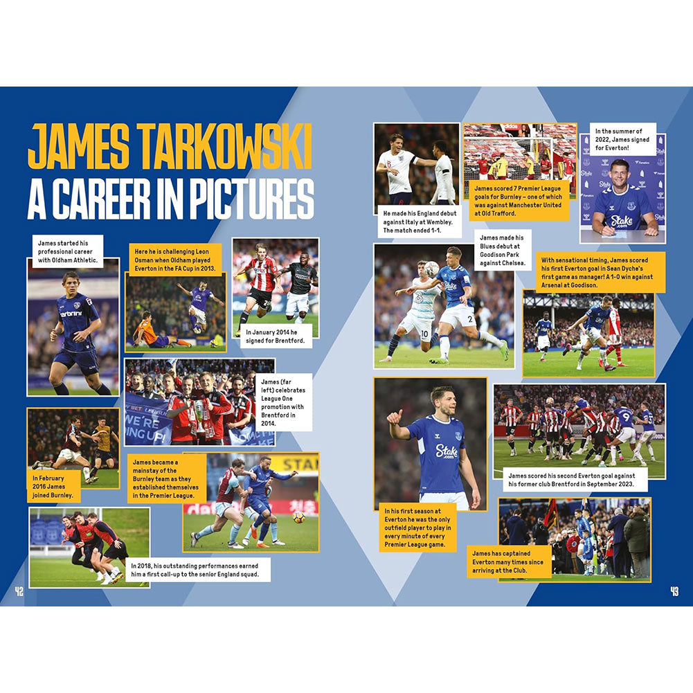 The 2025 Official Annual Magazine of Everton Football Club