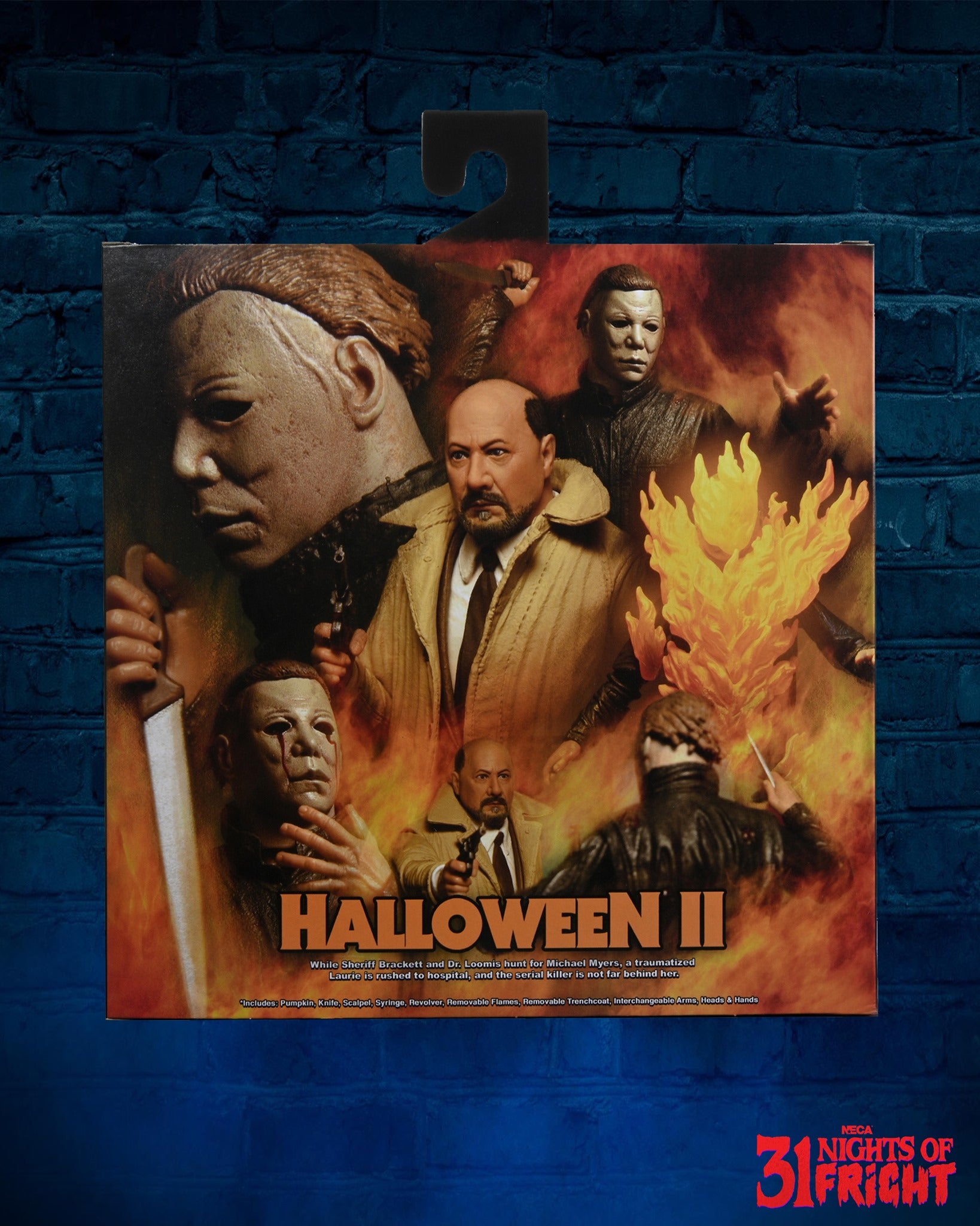 NECA Ultimate 7-Inch Scale Action Figure Two-Pack Featuring Michael Myers and Dr. Loomis from the 1981 Classic Sequel Halloween 2