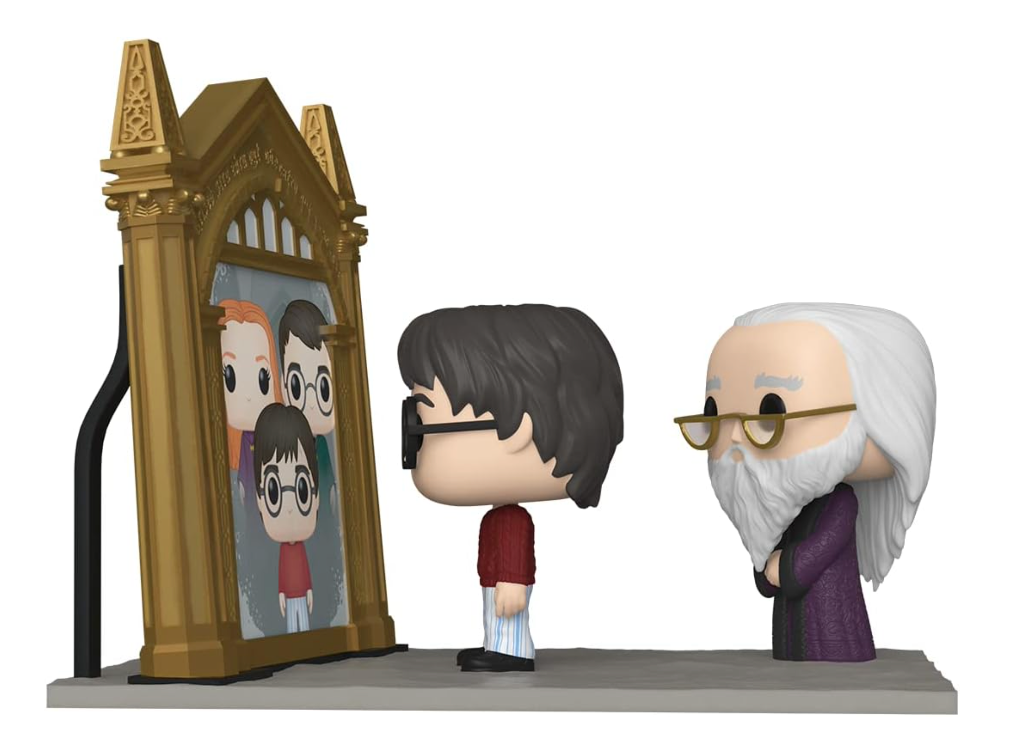Funko Exclusive Harry Potter and Albus Dumbledore with Mirror of Erised Vinyl Figure