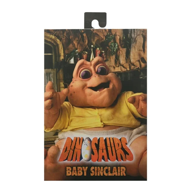 NECA Ultimate 7-Inch Scale Action Figure of Baby Sinclair from the Dinosaurs TV Series