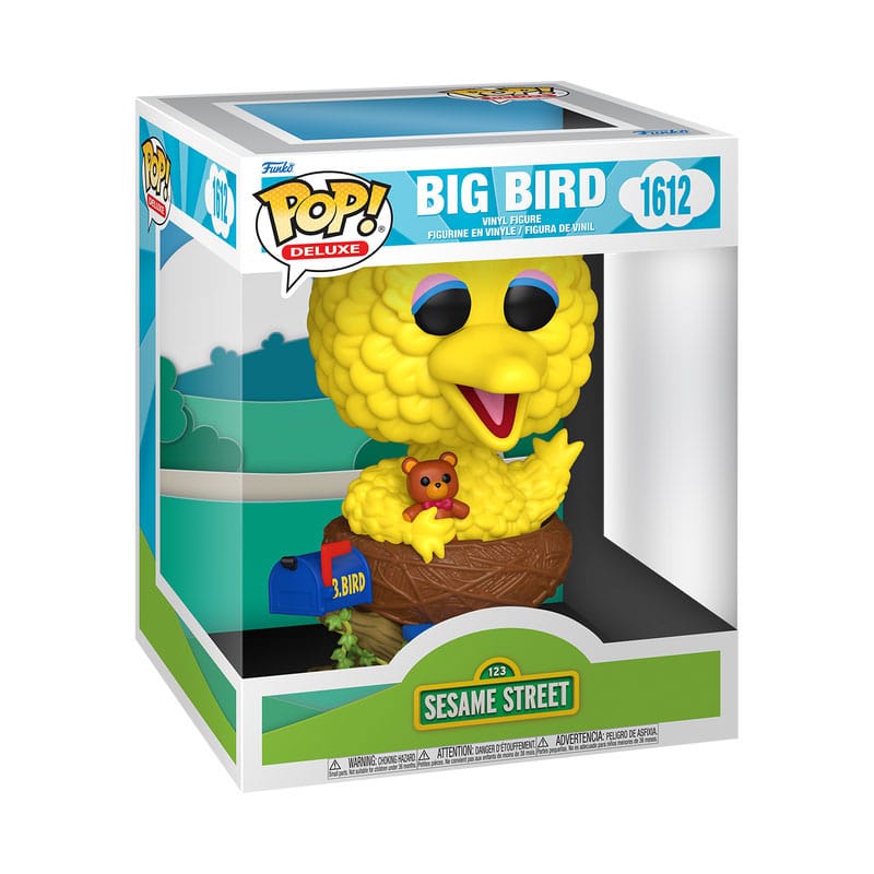 Sesame Street Big Bird Deluxe Funko POP! Vinyl Collectible Figure