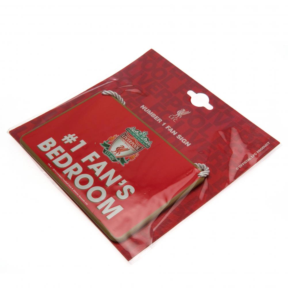 Liverpool Football Club Bedroom Wall Hanging Sign for the Number One Fan