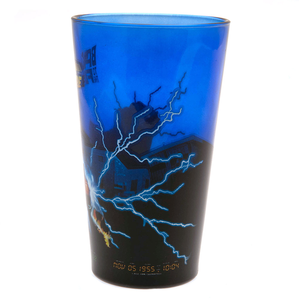 Back To The Future Premium Large Drinking Glass for Everyday Use