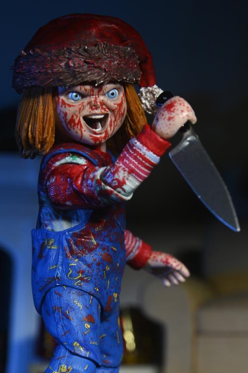 NECA Ultimate 7-Inch Chucky Action Figure (Holiday Edition) from TV Series