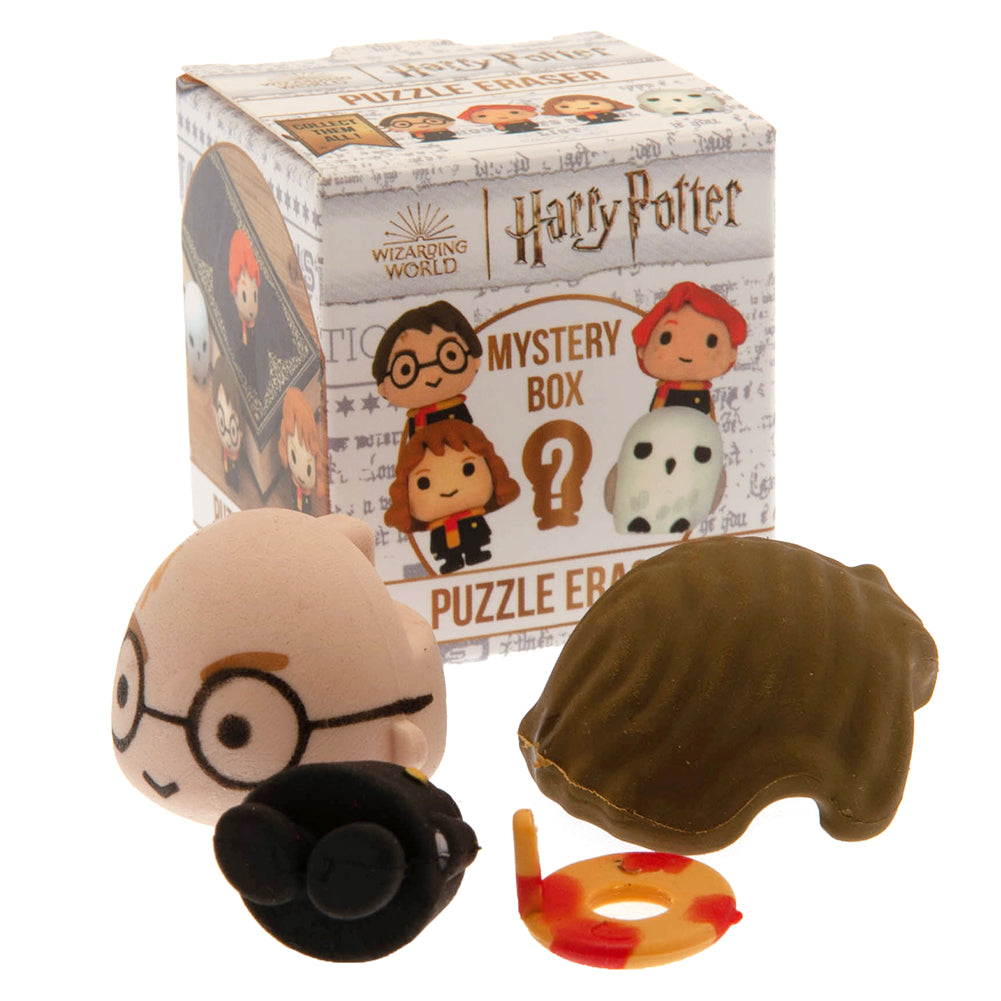 Mystery Box of 3D Puzzle Erasers Featuring Harry Potter Characters