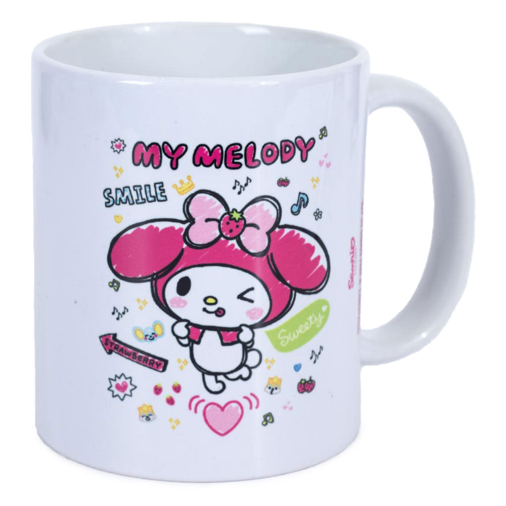 Adorable My Melody Sweet Ceramic Coffee Mug for Daily Use