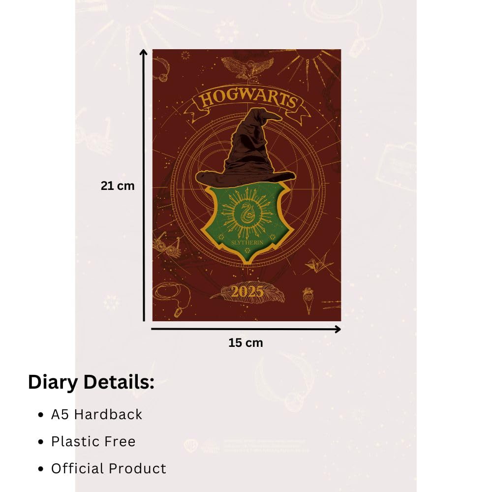 2025 Harry Potter-themed A5 Hardcover Weekly View Diary