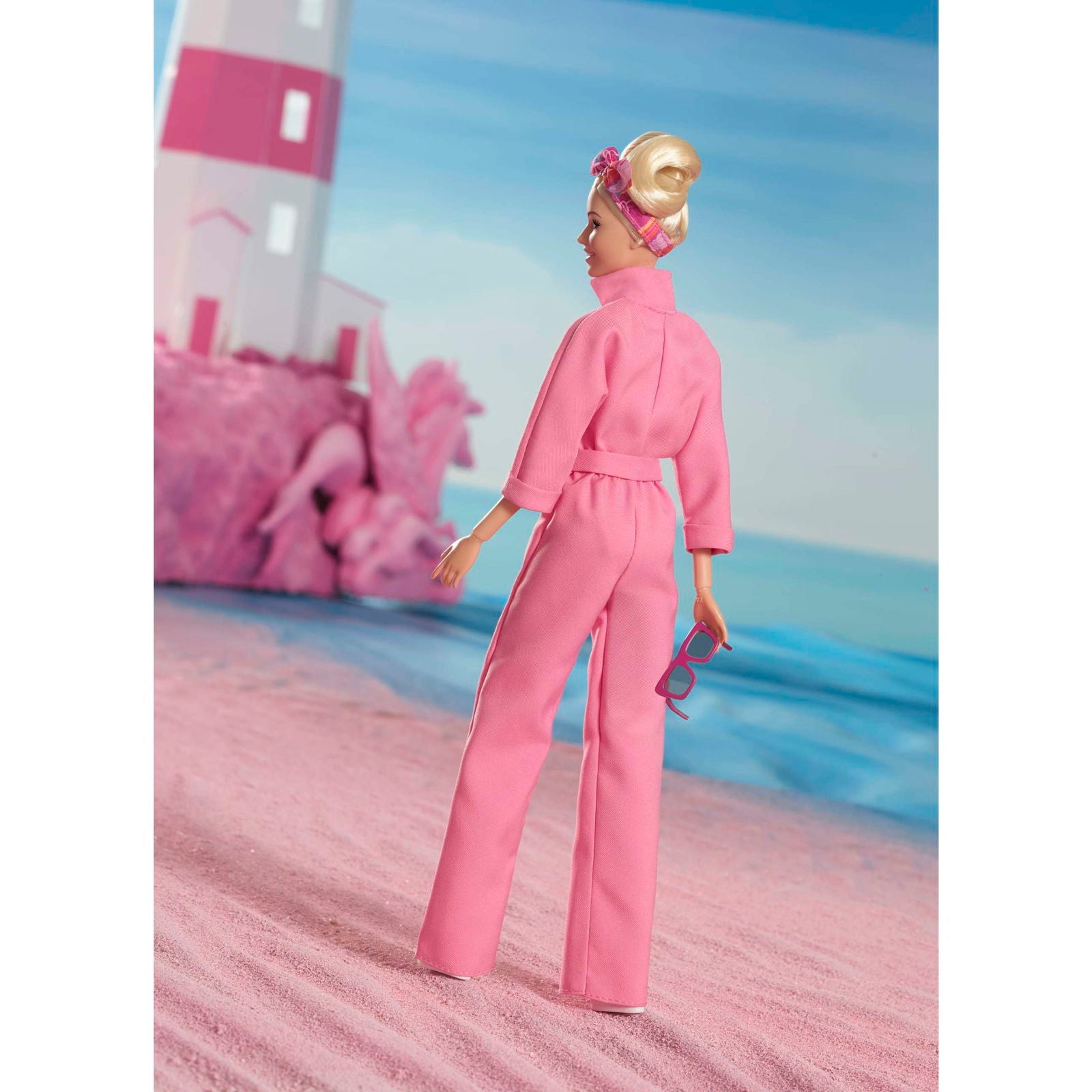 Collectible Barbie The Movie Pink Power Jumpsuit Margot Robbie-Inspired Barbie Doll Toy