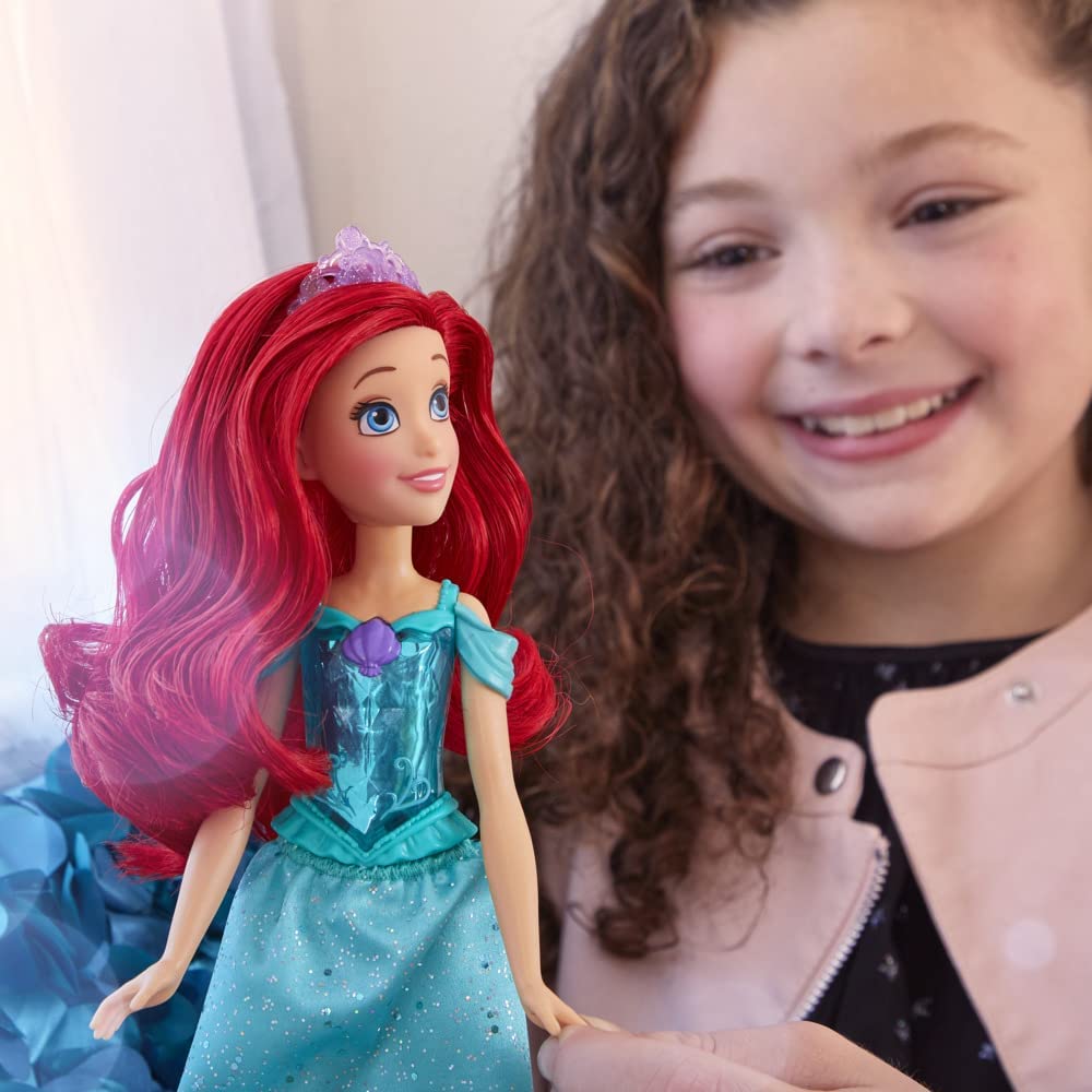 Sparkling Disney Princess Ariel Doll with Royal Shimmer Accessories