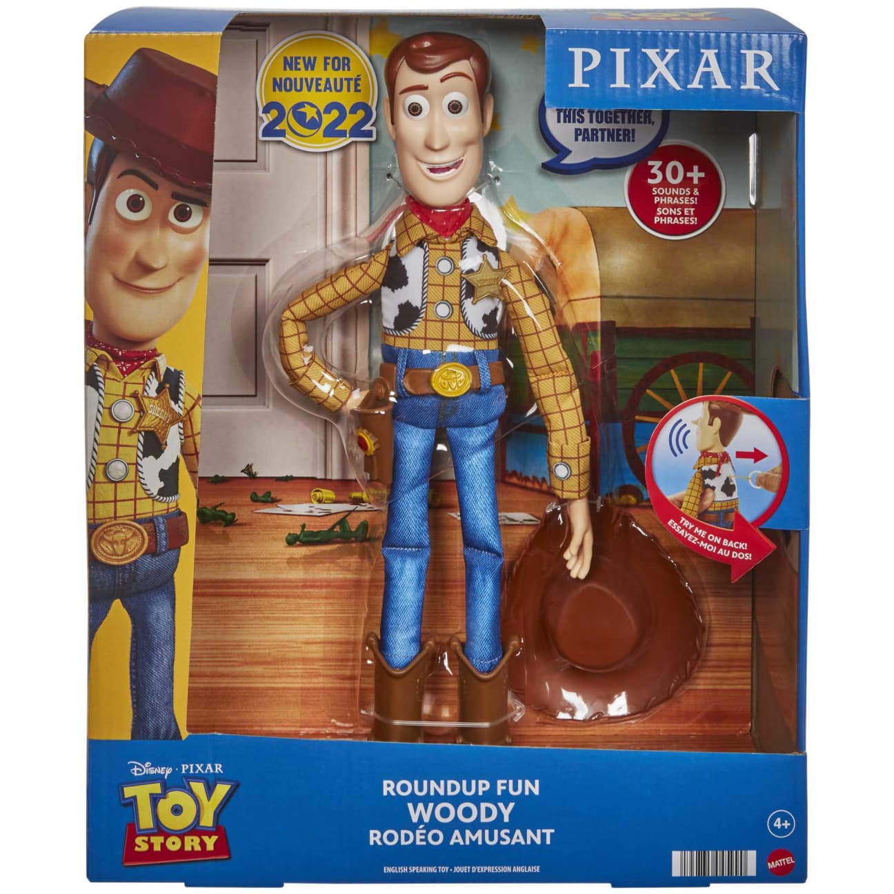 Disney Pixar Toy Story Roundup Adventure Fun Woody 12 - inch Collectible Doll