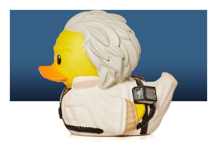 Miniature Back to the Future Tubbz - Cosplaying Duck Doc Brown Collectible