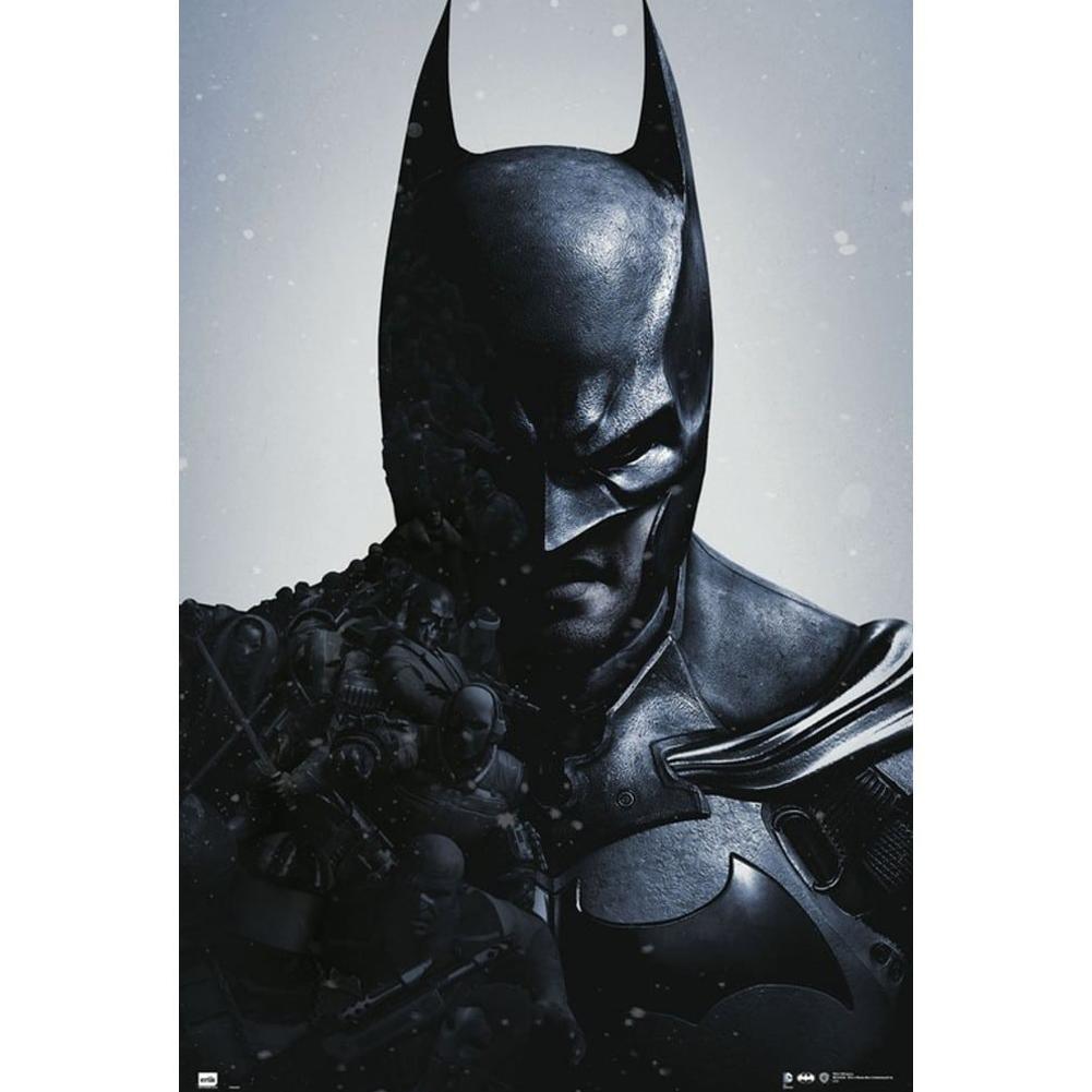 High - Res Arkham Batman Rolled Maxi Poster