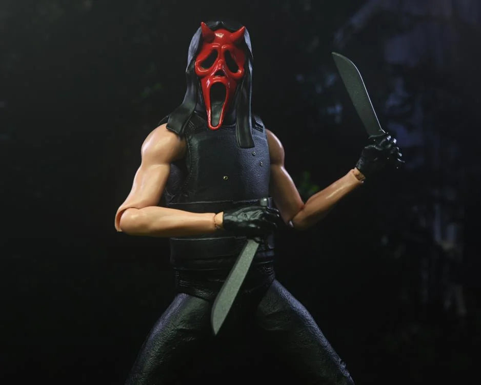 NECA Ghost Face Inferno 7-Inch Ultimate Collectible Action Figure for Horror Enthusiasts