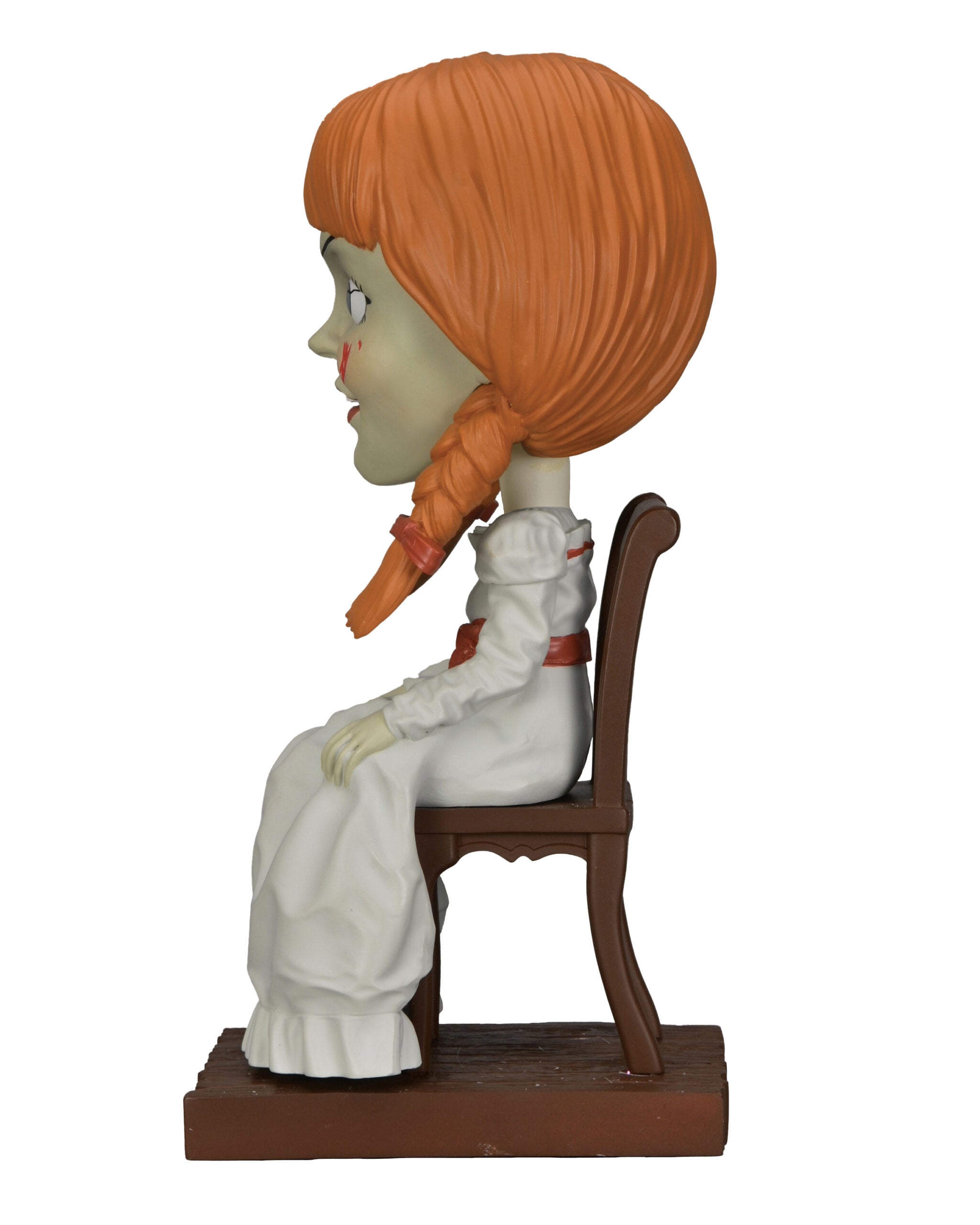 NECA Collectible The Conjuring Universe Annabelle Head Knocker Resin Figure for Horror Fans