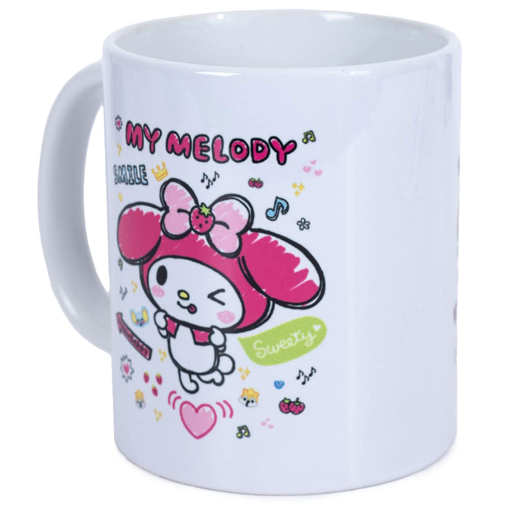 Adorable My Melody Sweet Ceramic Coffee Mug for Daily Use