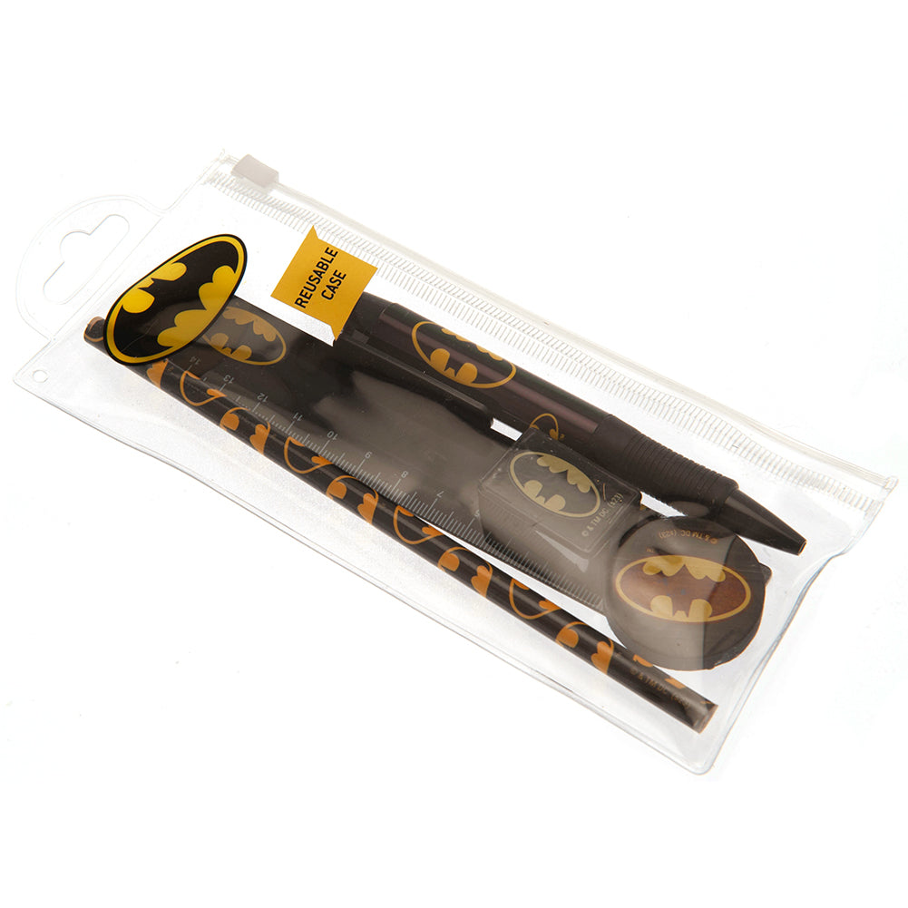 Awesome 5-Piece Batman-Themed Stationery Collection