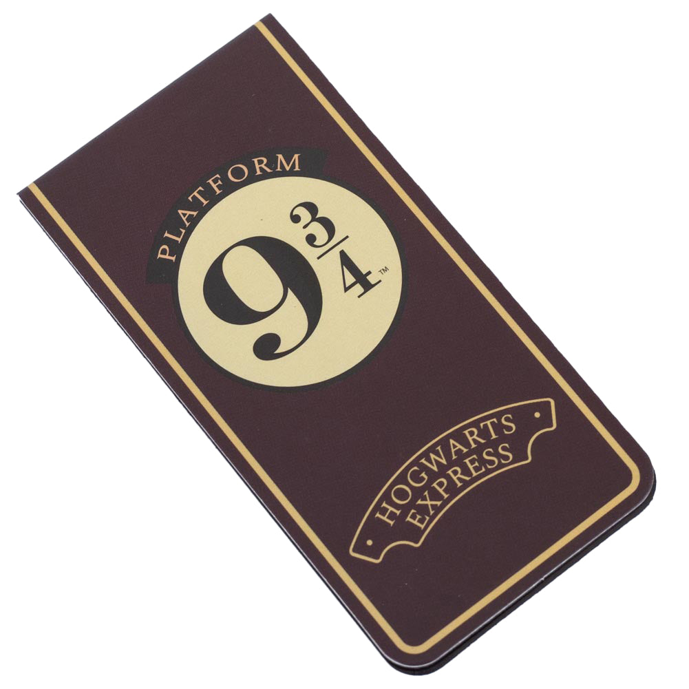 Harry Potter Themed 9 3/4 Platform Magnetic Bookmark for Book Lovers