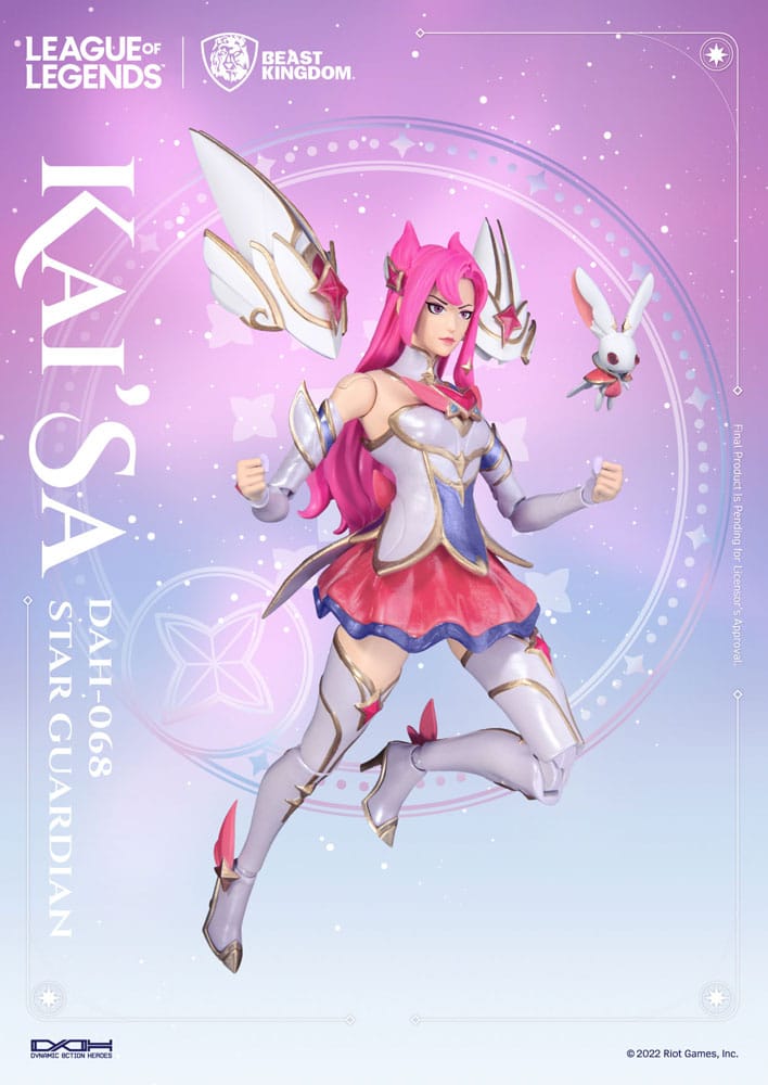 Beast Kingdom League of Legends Dynamic Action Hero DAH - 068 Star Guardian Kai'Sa Collectible Figure