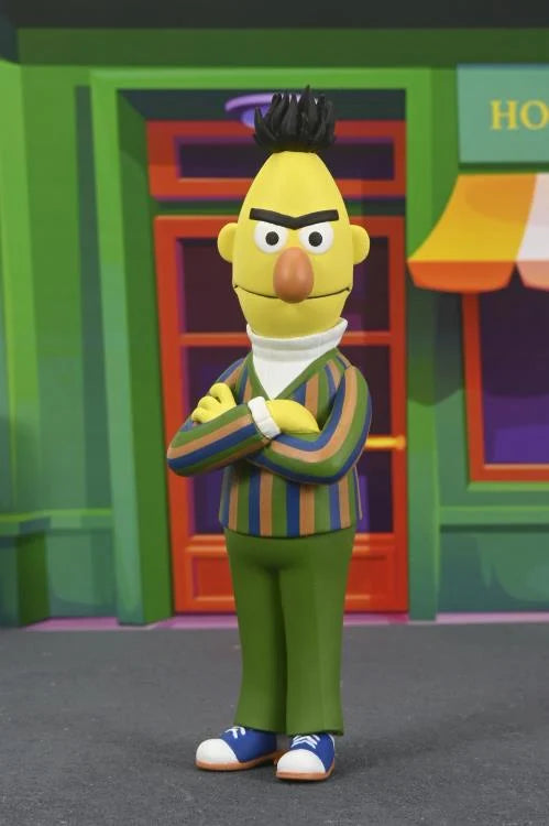 NECA Sesame Street Toony Classics Collectible Bert Action Figure Toy