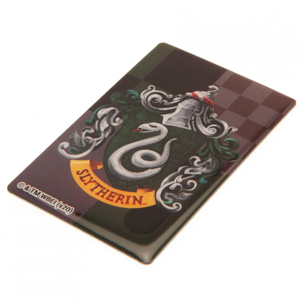 Harry Potter Slytherin House Crest Stainless Steel Fridge Magnet for Decorating Metal Surfaces