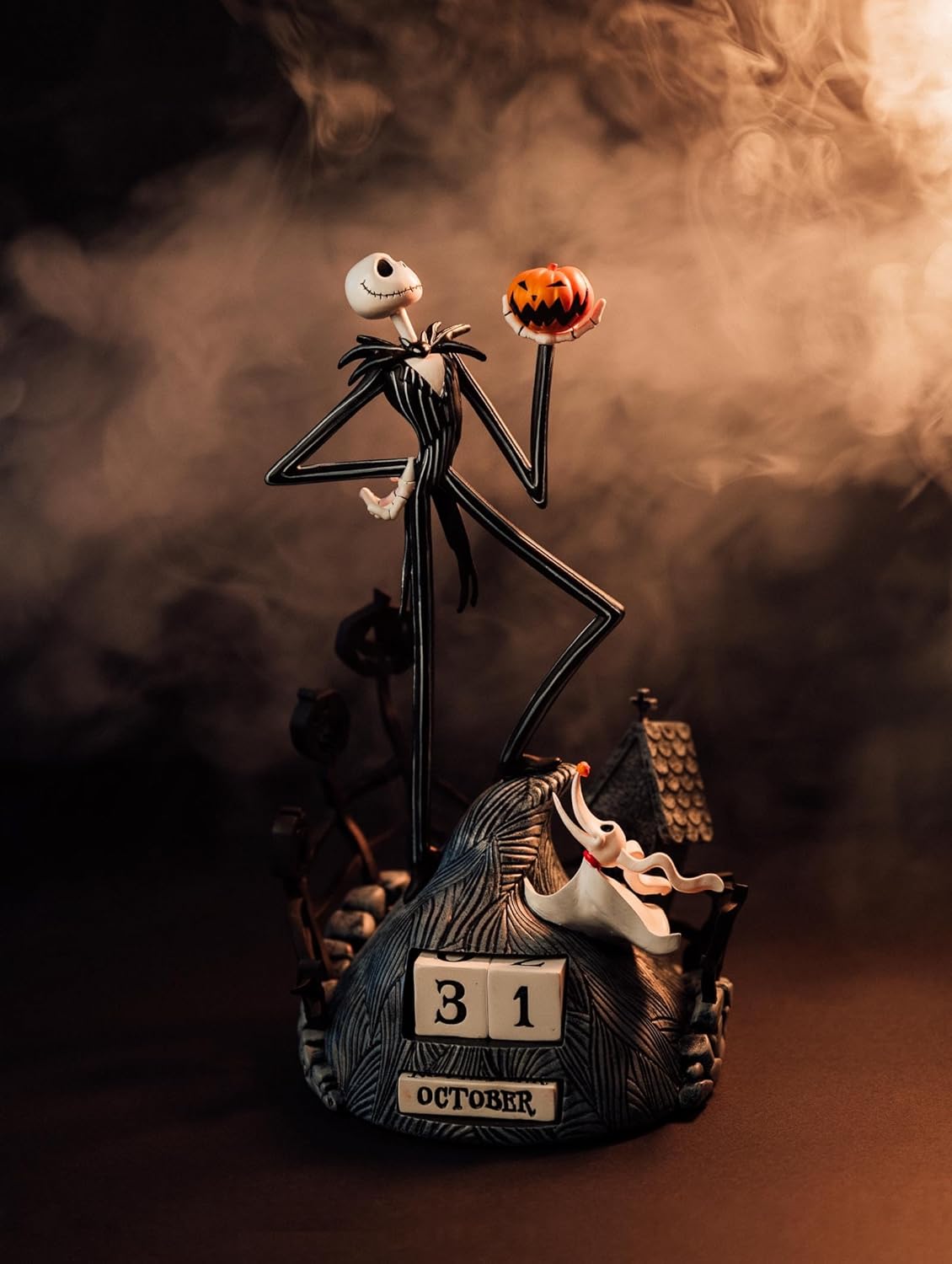 Disney The Nightmare Before Christmas Hand - Painted 3D Resin Perpetual Calendar